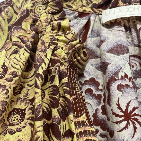 Ulla Johnson Honoria Tiered Printed Poplin Mini Dress - Picture 6 of 8